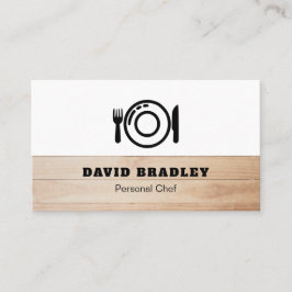 Tarjeta De Visita Chef personal