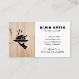 Tarjeta De Visita Chef personal