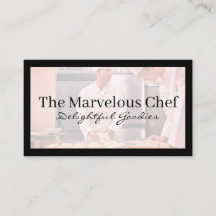 Tarjeta De Visita Chefs de la cocina   Culinario
