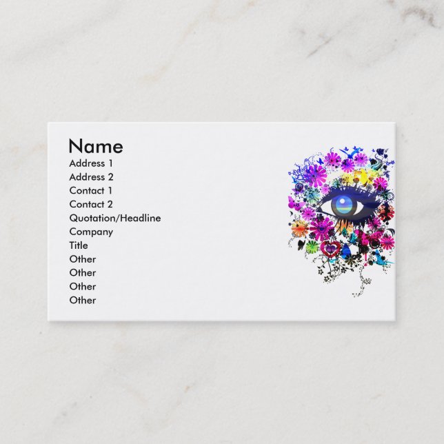 Tarjeta De Visita Chelsea (Anverso)