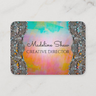 Tarjeta De Visita Chevmoirst Shaw Elegant Professional