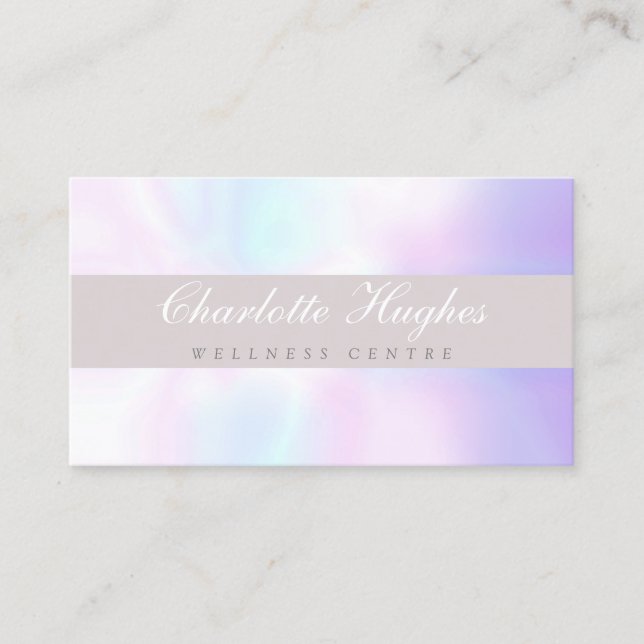 Tarjeta De Visita Chic Moderno (Anverso)