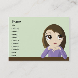 Tarjeta De Visita Chica-Chubby