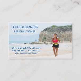 Tarjeta De Visita Chica en ejecución