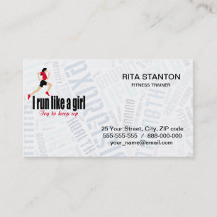 Tarjeta De Visita Chica en ejecución