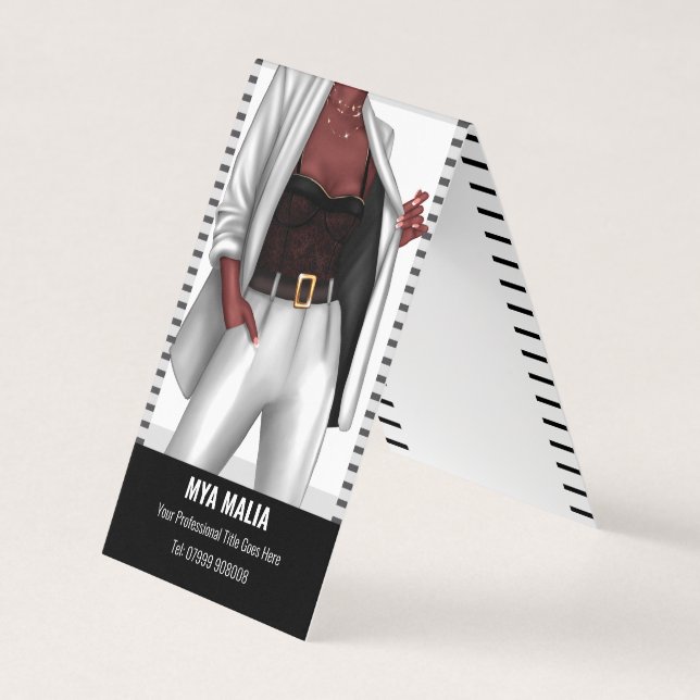 Tarjeta de visita chica Jefe (Anverso)