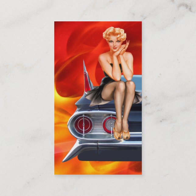 chicas pin up hot rods