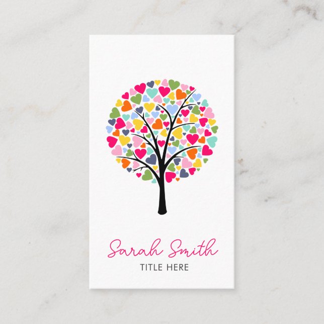 Tarjeta De Visita Child Care & Babysitting Business Card | Nanny  (Anverso)