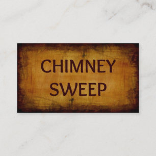 Tarjeta De Visita Chimney Sweep Business Card