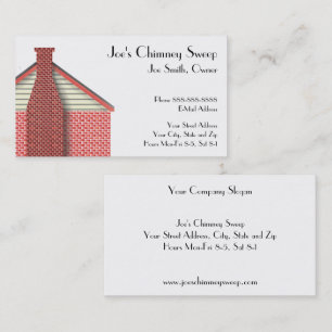 Tarjeta De Visita Chimney Sweep Business Card