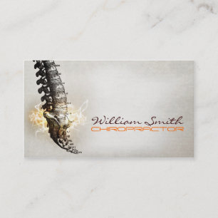 Tarjeta De Visita Chiropractor Business Card