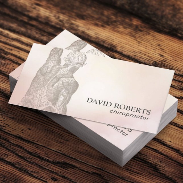 Tarjeta De Visita Chiropractor quiropráctico Terapia de Masaje Spa (Subido por el creador)