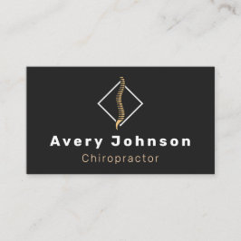 Tarjeta De Visita Chiropractor Terapia Quiropráctica Sintomática Ele