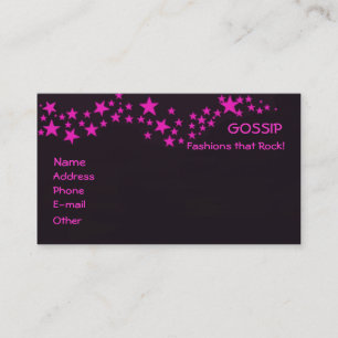 Tarjeta De Visita Chisme