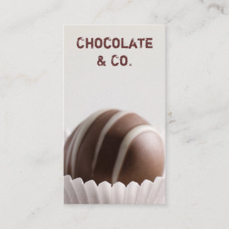 Tarjeta De Visita Chocolate