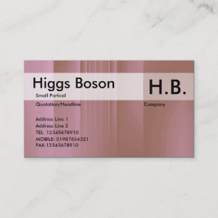 Tarjeta De Visita Chocolate de fresa