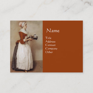 TARJETA DE VISITA CHOCOLATE FONDUE DINNER FIESTA