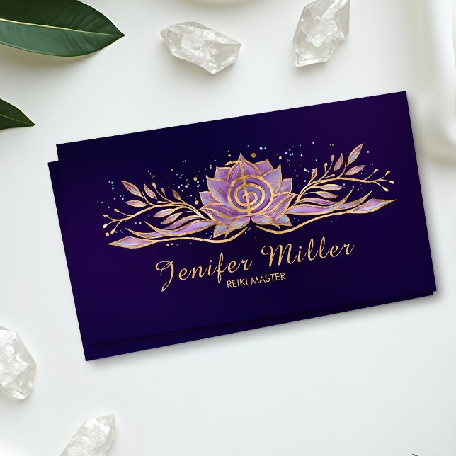 Tarjeta De Visita Choku Rei Lotus Gold y Gentles Pastels (Subido por el creador)