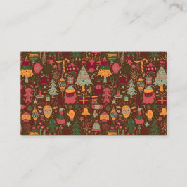 Tarjeta De Visita Christmas Life