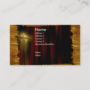 Tarjeta De Visita church_jesus_business