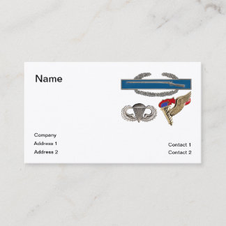 Tarjeta De Visita CIB Airborne Pathfinder