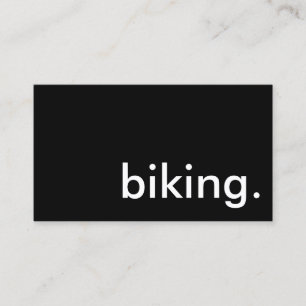 Tarjeta De Visita ciclismo.