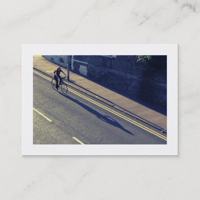 Tarjeta De Visita Ciclismo (proceso cruzado) (Anverso)