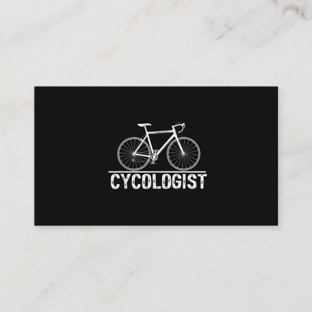 Tarjeta De Visita Ciclista ciclista ciclista (Anverso)