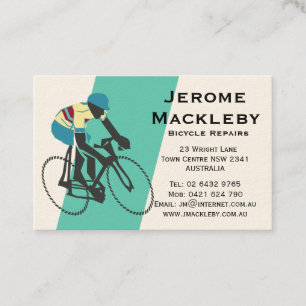 Tarjeta De Visita Ciclista número 3