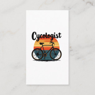 Tarjeta De Visita Cicólogo: Tee de ciclista energético - para ciclis