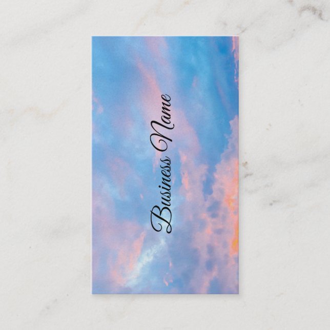 Tarjeta De Visita Cielo (Anverso)