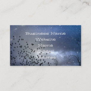 Tarjeta De Visita Cielo celeste