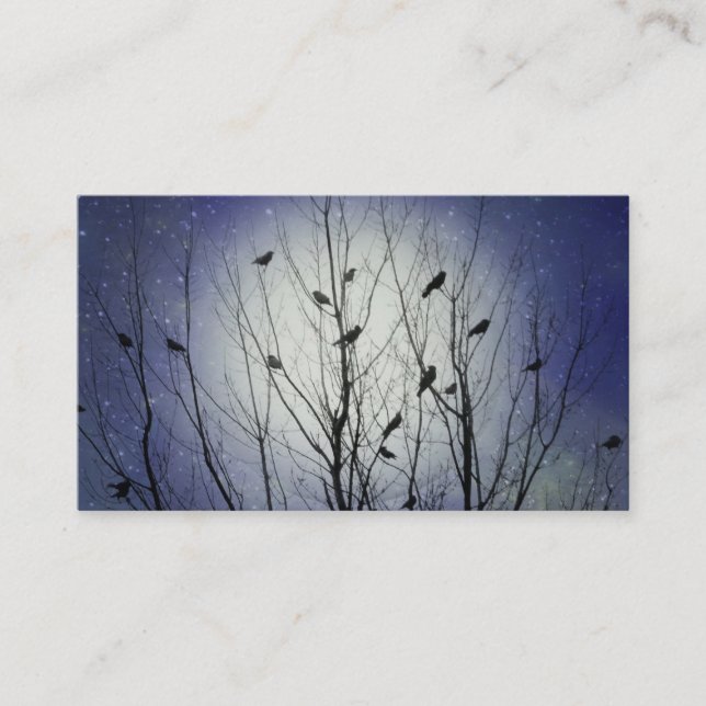 Tarjeta De Visita Cielo mágico (Anverso)