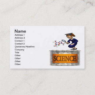 Tarjeta De Visita Ciencia 2