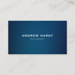 Tarjeta De Visita Científico de los datos