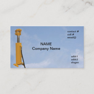 Tarjeta De Visita cilindro hydralic