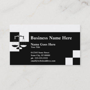 Tarjeta De Visita cimas de la justicia