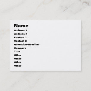 Tarjeta De Visita Cinco distritos ~ Nueva York