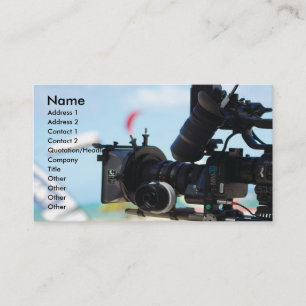 Tarjeta De Visita Cinematógrafo