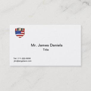 Tarjeta De Visita Cinta de campaña de Irak