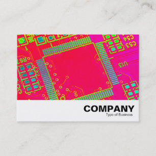 Tarjeta De Visita Circulación abstracta colorida