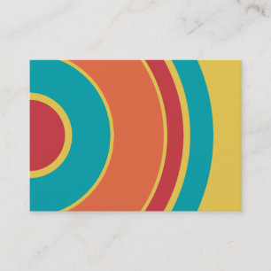 Tarjeta De Visita Círculo colorido 05
