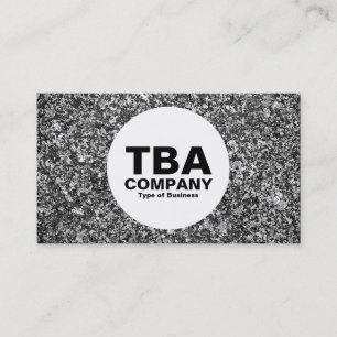 Tarjeta De Visita Círculo - Granito
