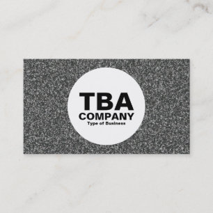 Tarjeta De Visita Círculo - Granito fino
