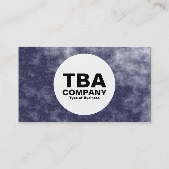 Tarjeta De Visita Círculo - Smokey 02 (Anverso)