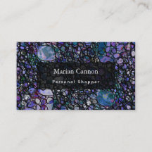 Círculos abstractos a mano, azul, púrpura, negra