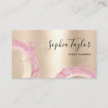 Círculos de acuarela moderna Relieve metalizado do