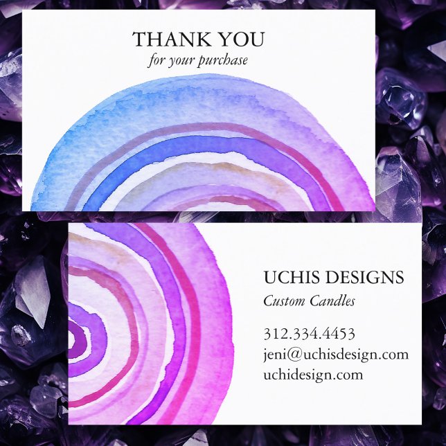 Tarjeta De Visita Círculos de acuarela Resumen de pintura Minimalist (Watercolor Circles Abstract Minimalist Hand Paint Business Card
THank you for your order )