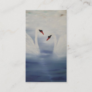 Tarjeta De Visita Cisnes de llegada