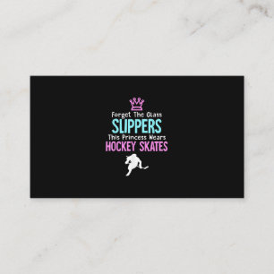 Tarjeta De Visita Cita de mujeres con Chicas de hockey sobre hielo